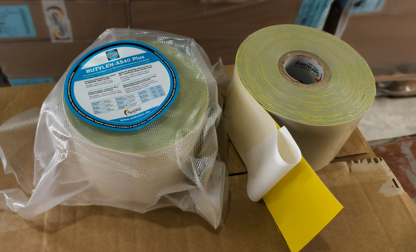 BUTYLEN เทปป้องกันการกัดกร่อน 2